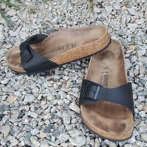 Birkenstock Black Slide Sandals